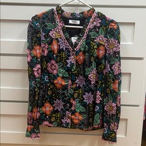 Avara multicolored blouse Size XS (NWT)